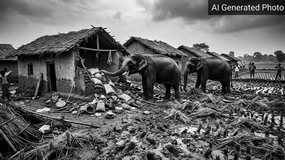 Human-Elephant conflict, Raigarh 