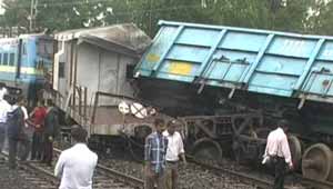 कोरबा में रेल दुर्घटना