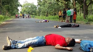 Naxal killed abducated police