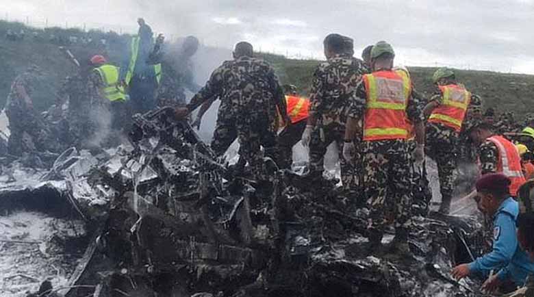 नेपाल में विमान दुर्घटना में 18 की मौत